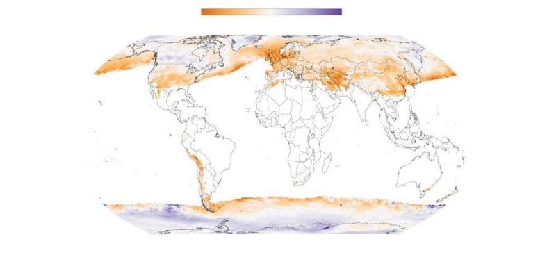 Дехто прощається зі снігами. Кліматологи опублікували нову карту опадів на планеті