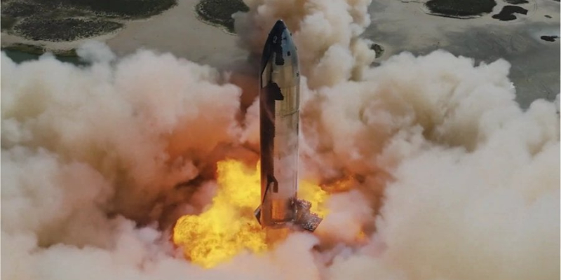 Епічно. SpaceX показала вогневе випробовування двигунів своєї мегаракети Starship — відео