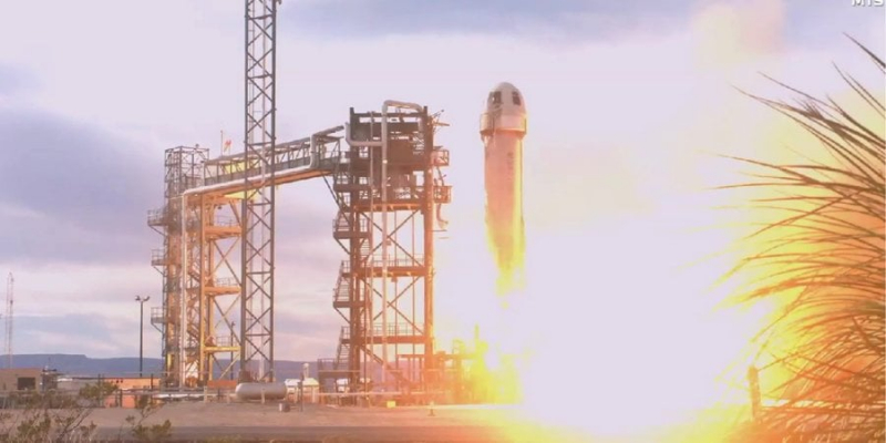 Нарешті успіх. Blue Origin запустила в космос суборбітальний апарат New Shepard — відео
